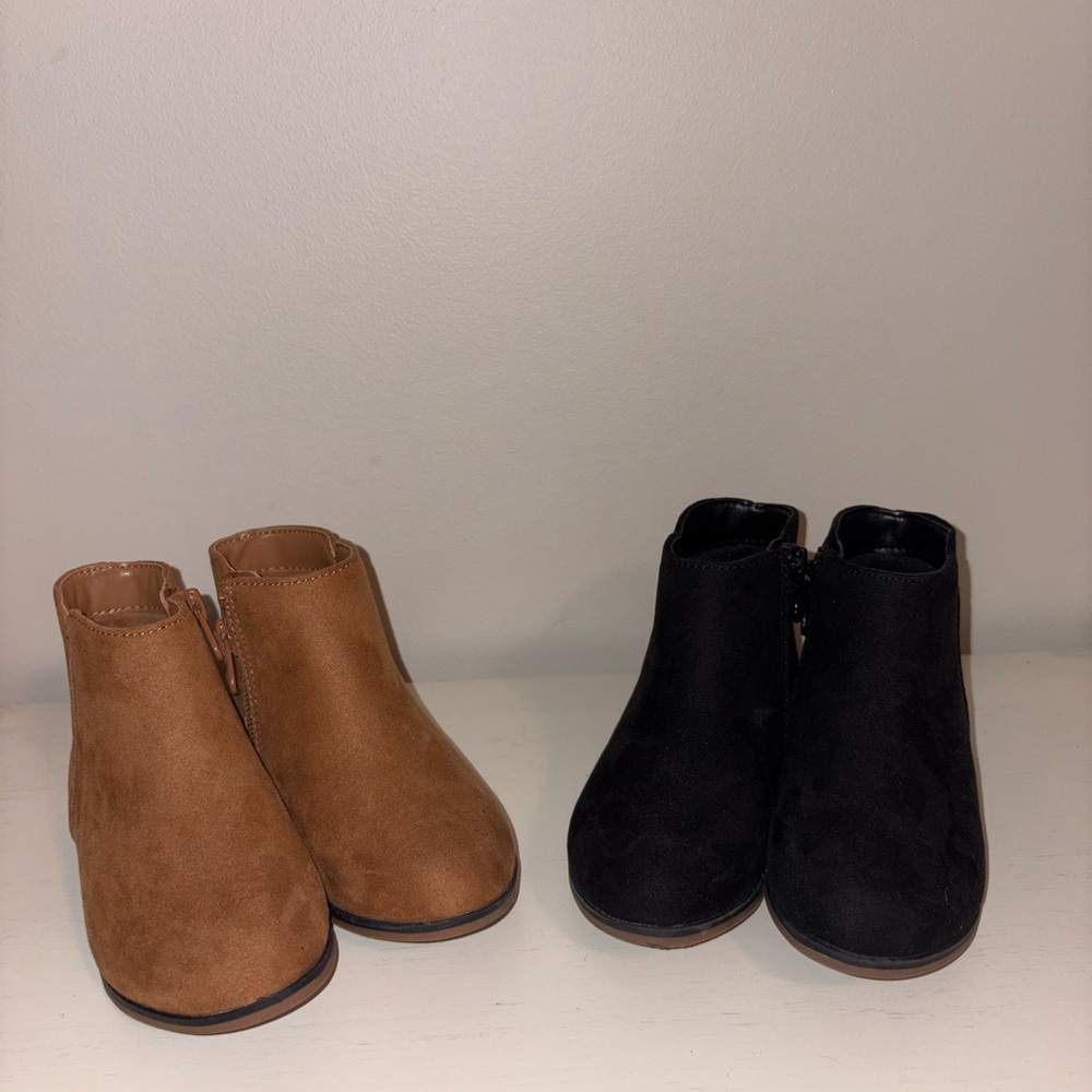 Cat & Jack Toddler Girls Boots Bundle Size 8